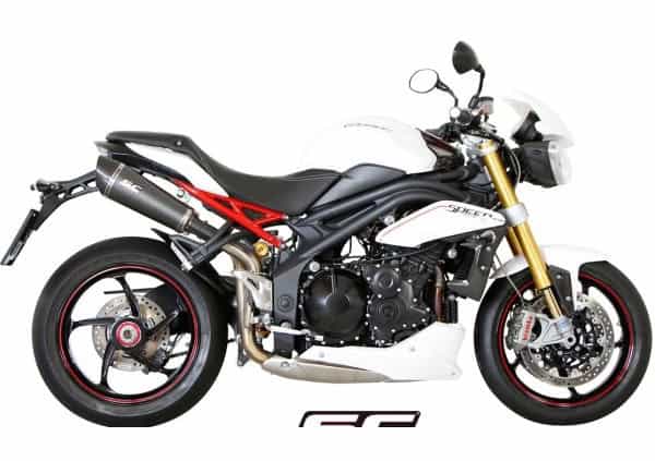 ESCAPE TRIUMPH SPEED TRIPLE  CARBON CONIC
